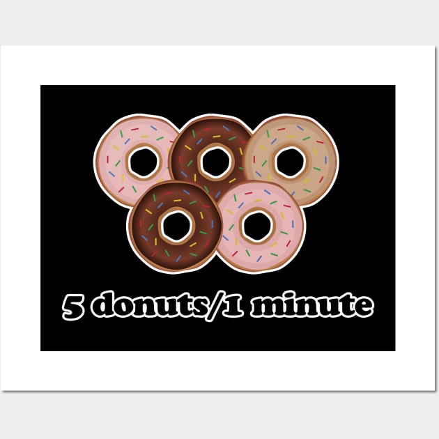 Donuts Wall Art by valentinahramov